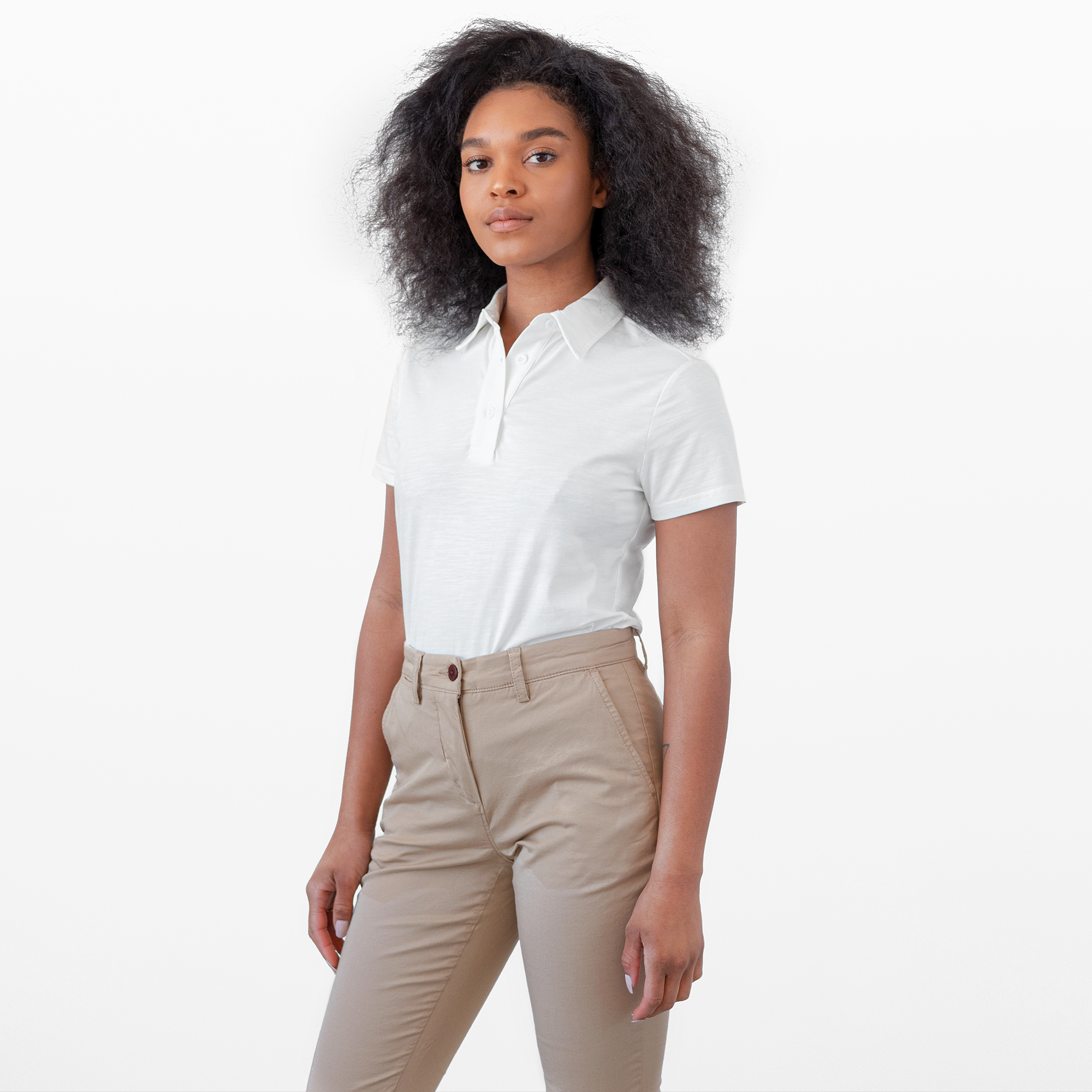 White khaki 2025 pants womens