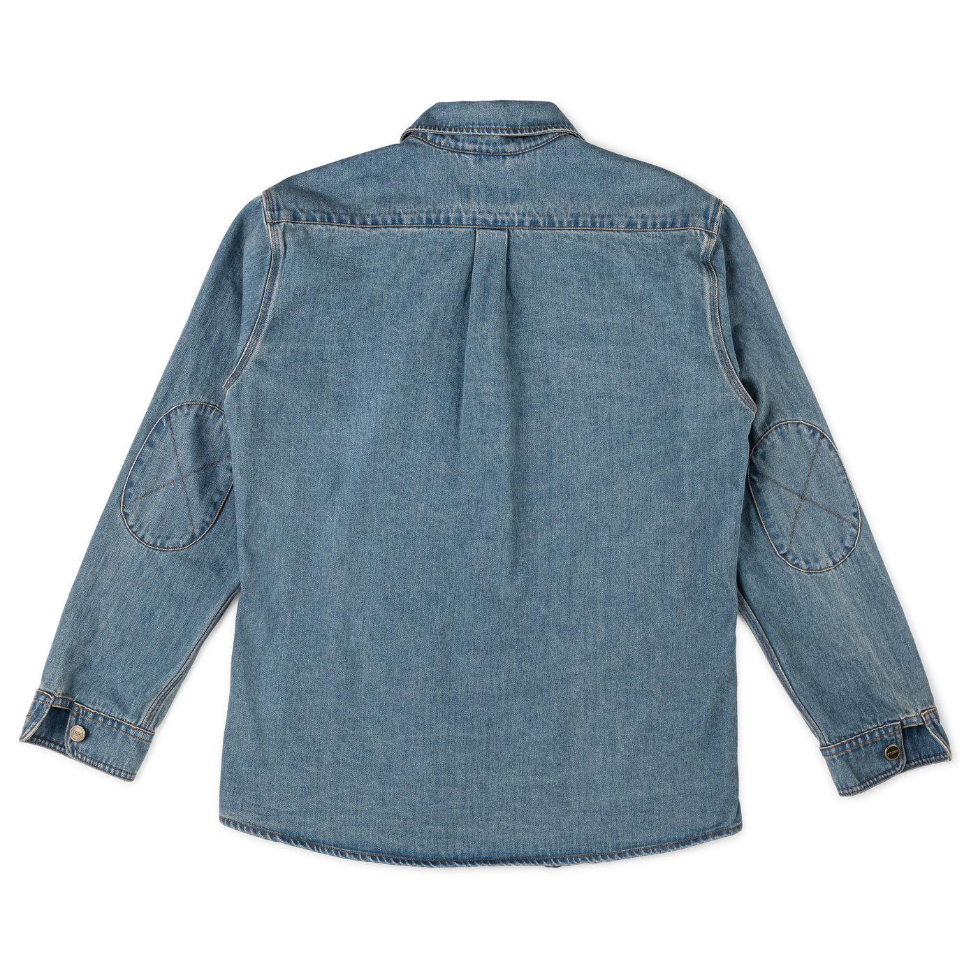 Women's Washed Denim Work Shirt