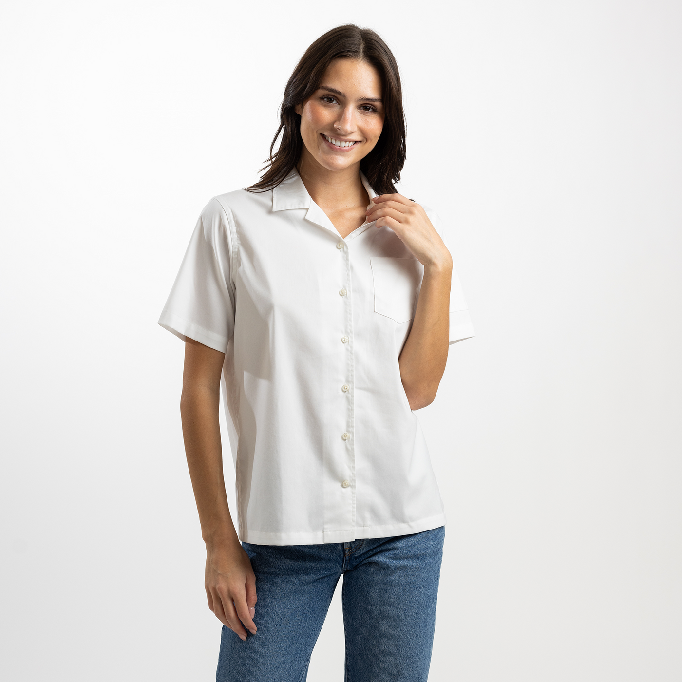Women's Coolmax Short Sleeve Chef Shirt