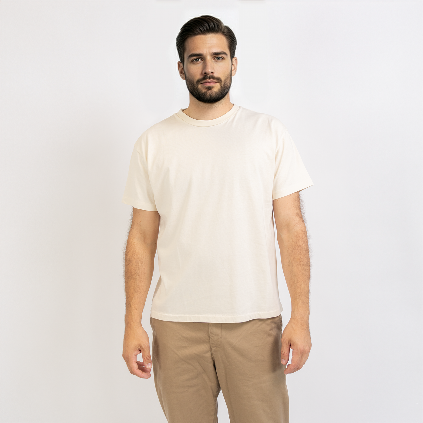 Vintage Wash Ivory Tee