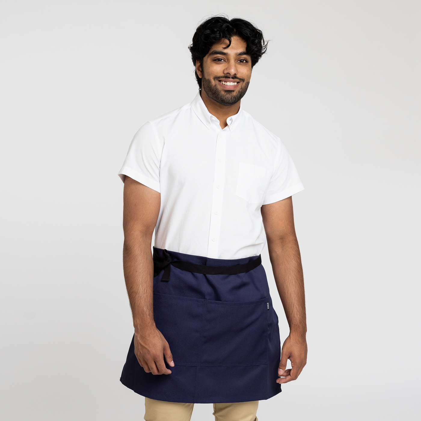 Navy Twill Waist Apron