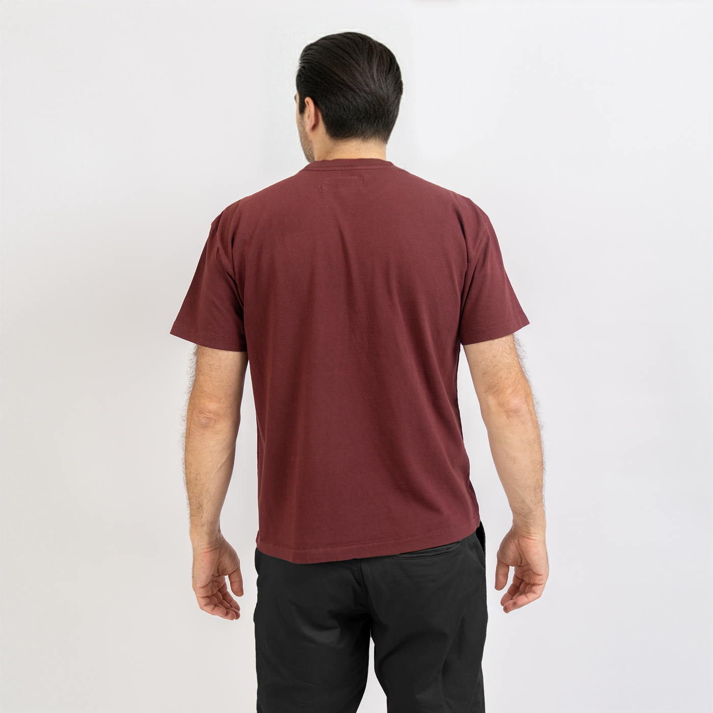 Vintage Wash Burgundy Tee
