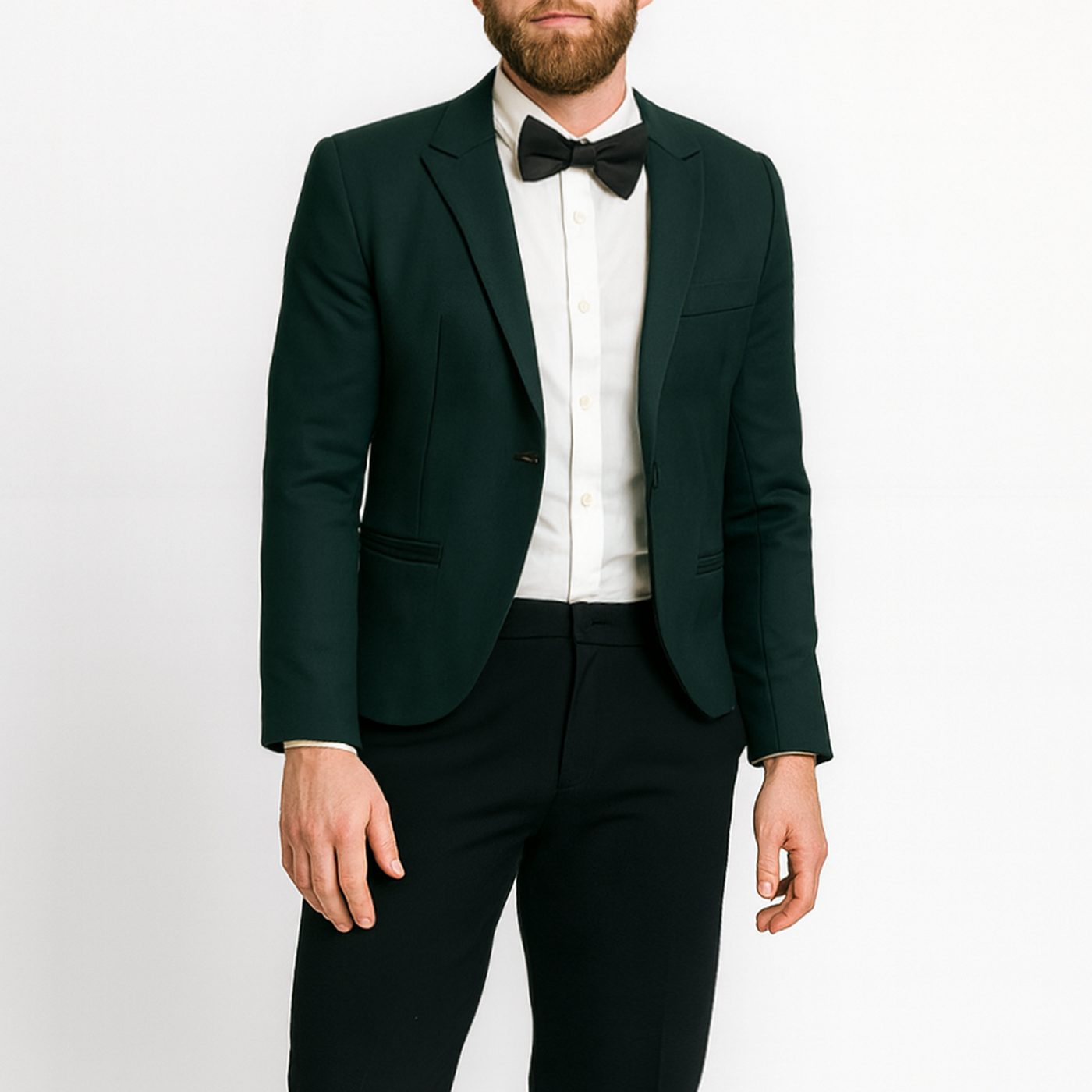 Custom Men's Alston Cropped Green Jacket