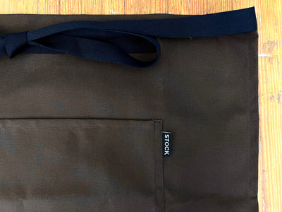 Brown Twill Waist Apron
