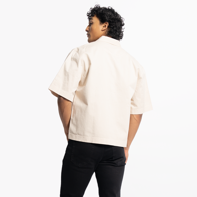 Natural Unisex SS Chore Coat