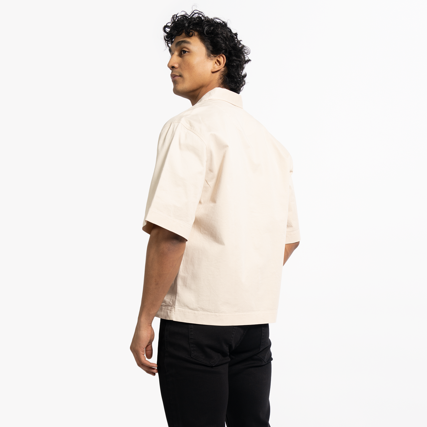 Natural Unisex SS Chore Coat