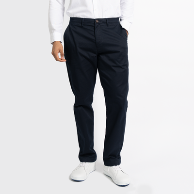 Men's StockTech Washed Twill Navy Chino