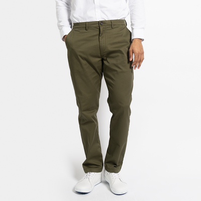 Men's StockTech Washed Twill Olive Chino