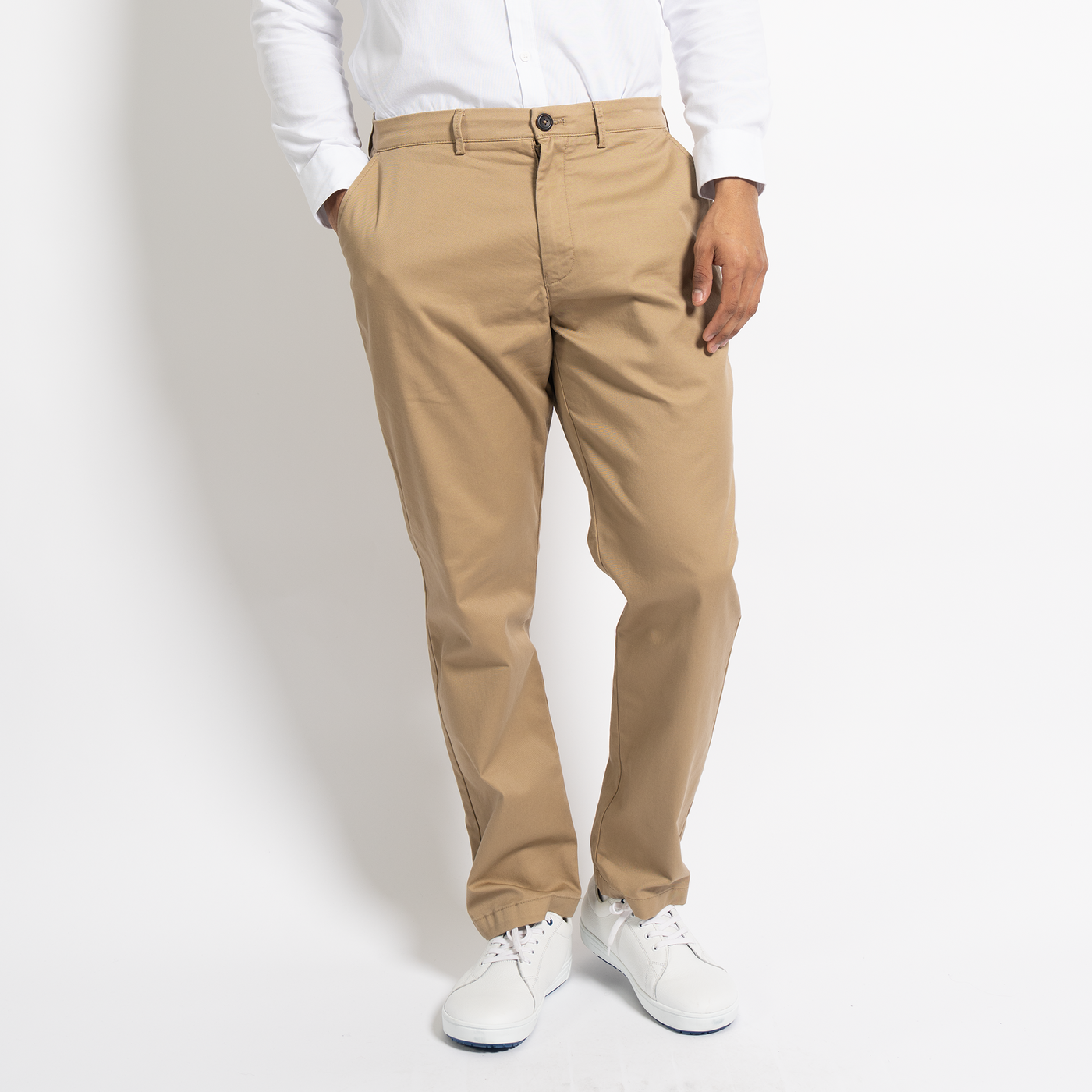 Men's StockTech Washed Twill Khaki Chino