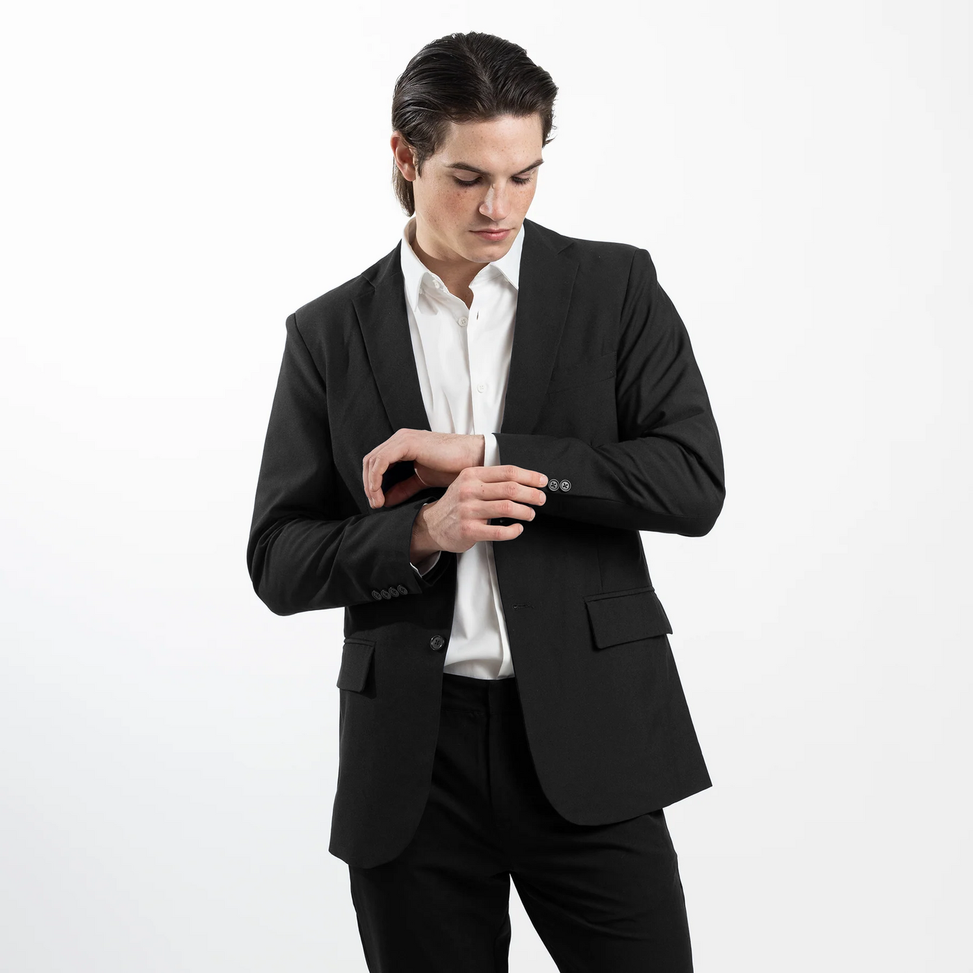 Men's Black Tech Blazer