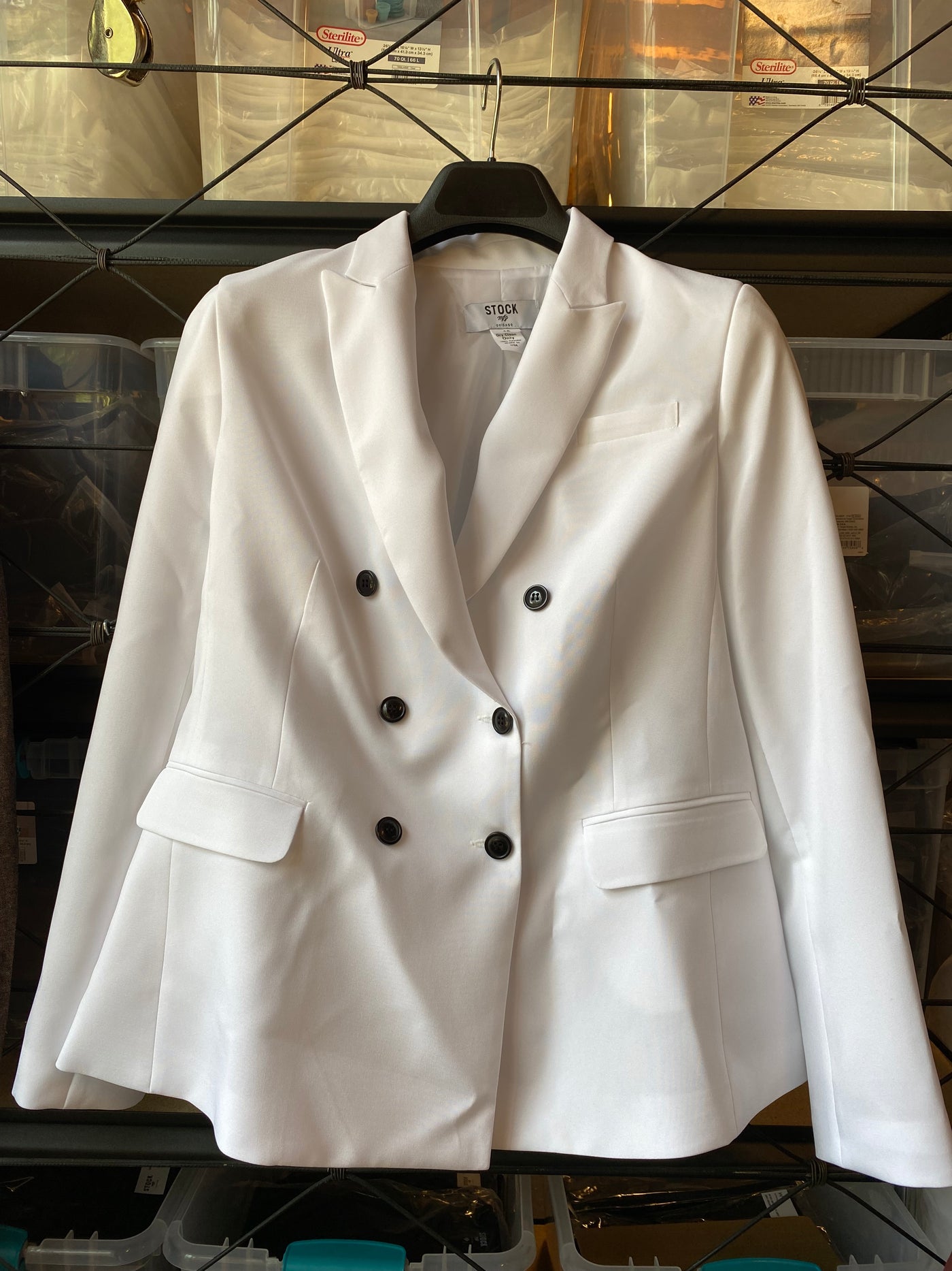 Women's Double Breasted Suit Coat