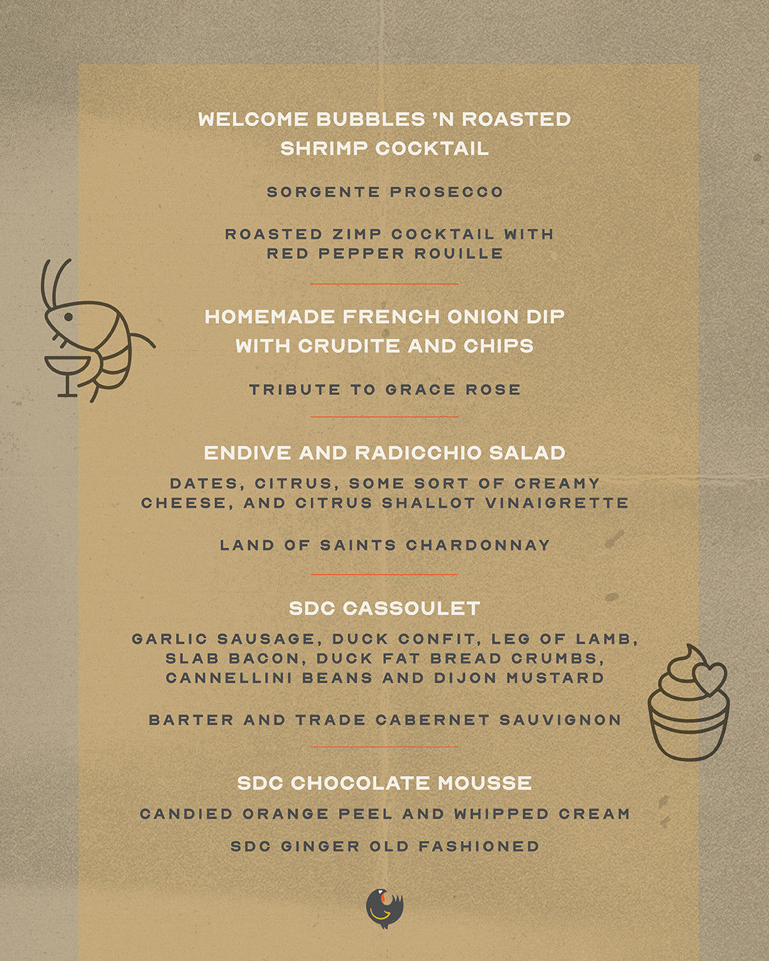 Stock Dinner Party with Honey Butter