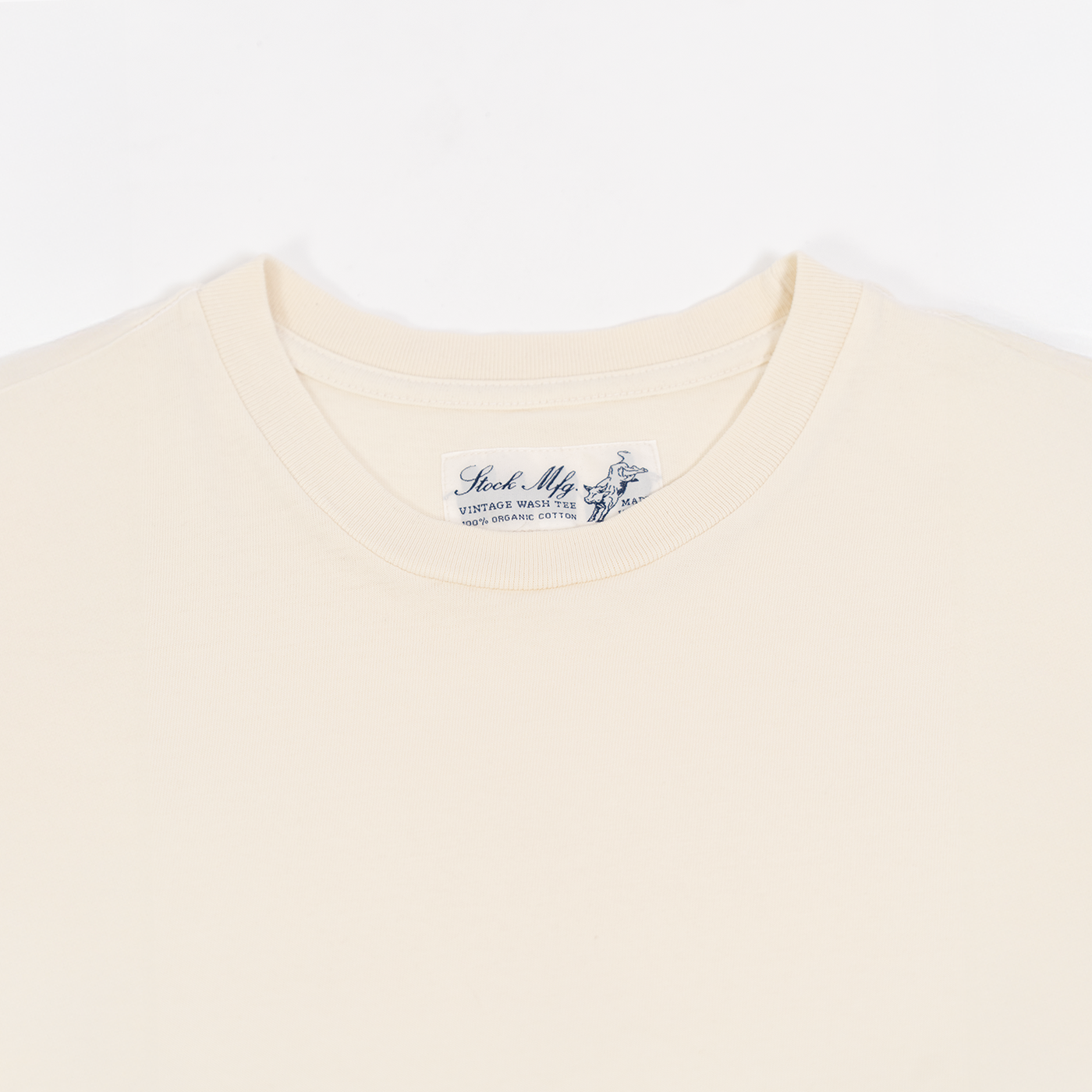 Vintage Wash Ivory Tee