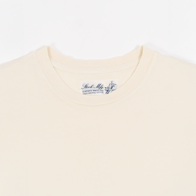 Vintage Wash Ivory Tee