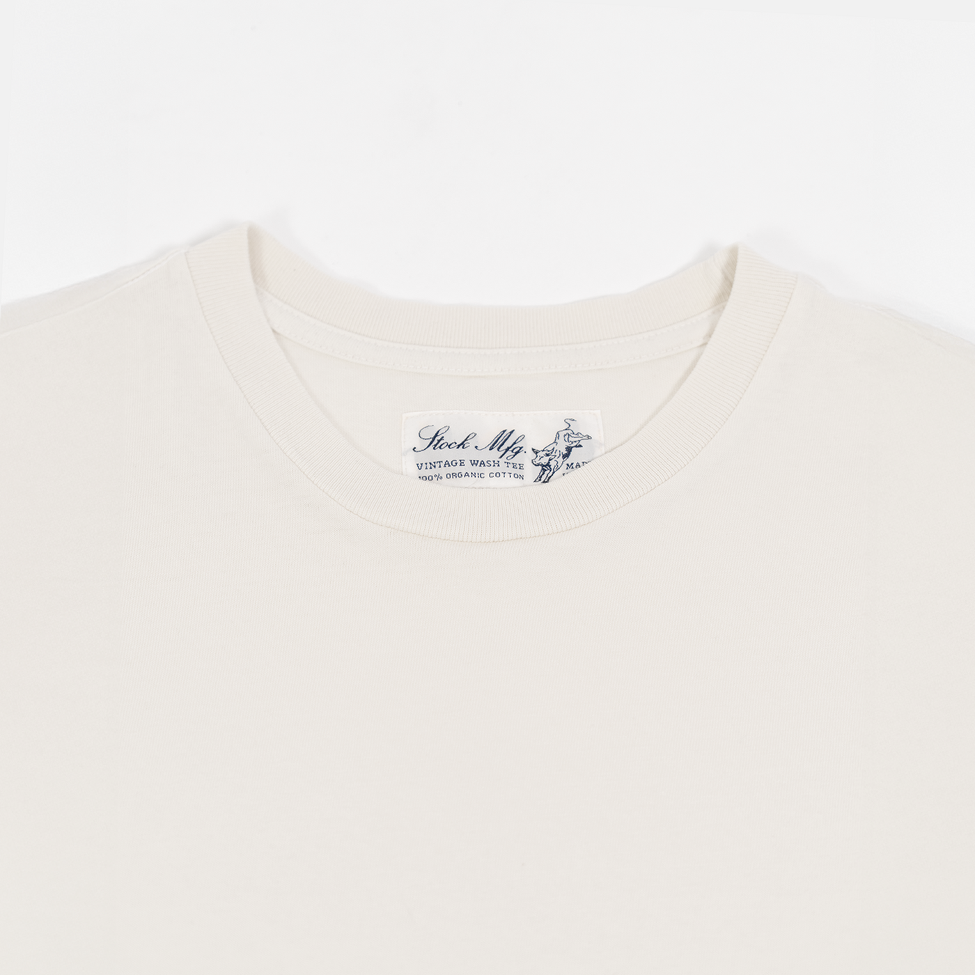 Vintage Wash White Tee