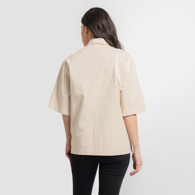 Natural Unisex SS Chore Coat