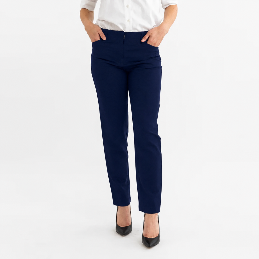 Women's Navy Tech Trouser