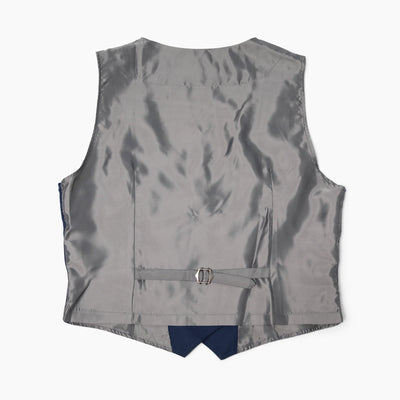 Women's Double Breasted Navy Tech Vest
