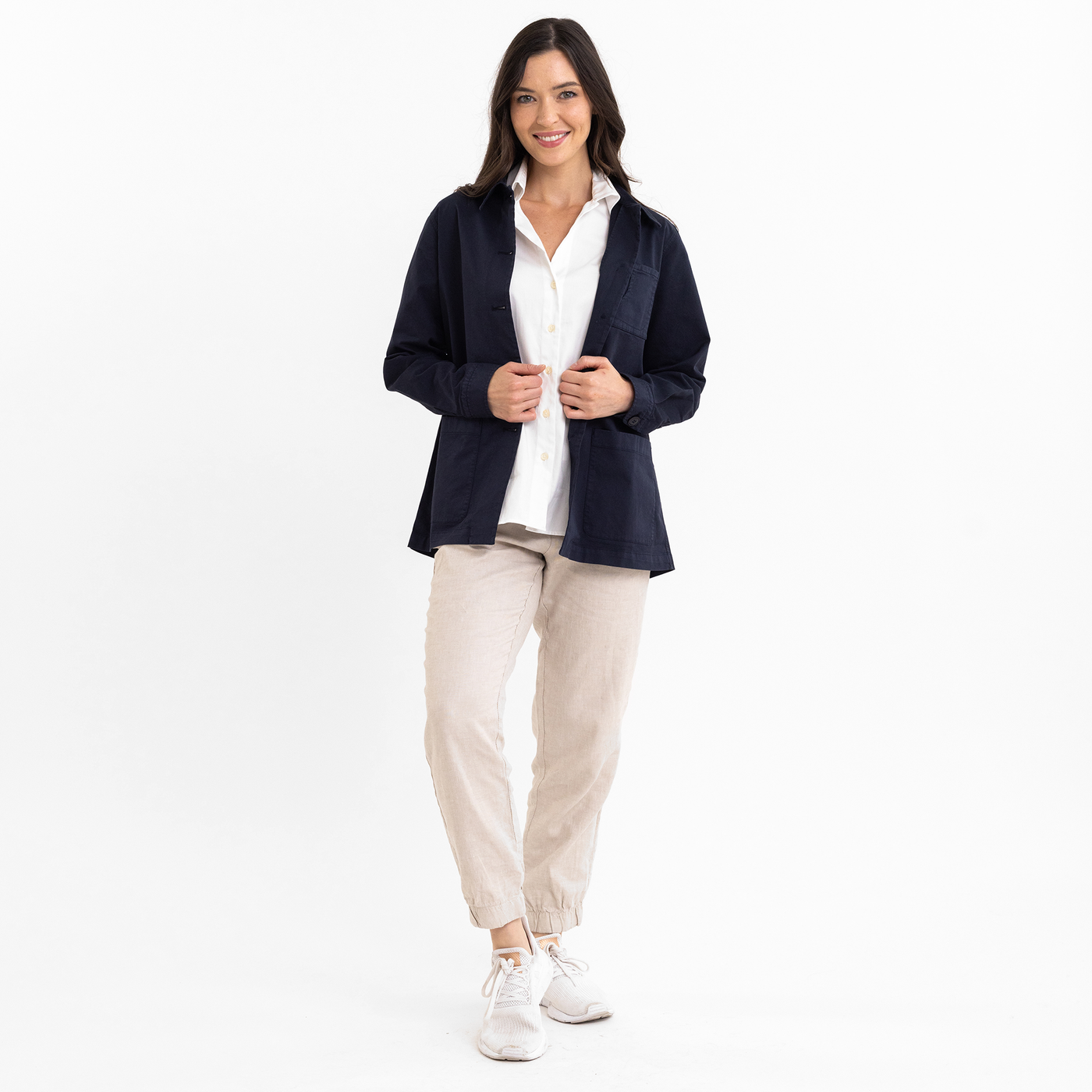 Women s Linen Blend Jogger Stock Mfg