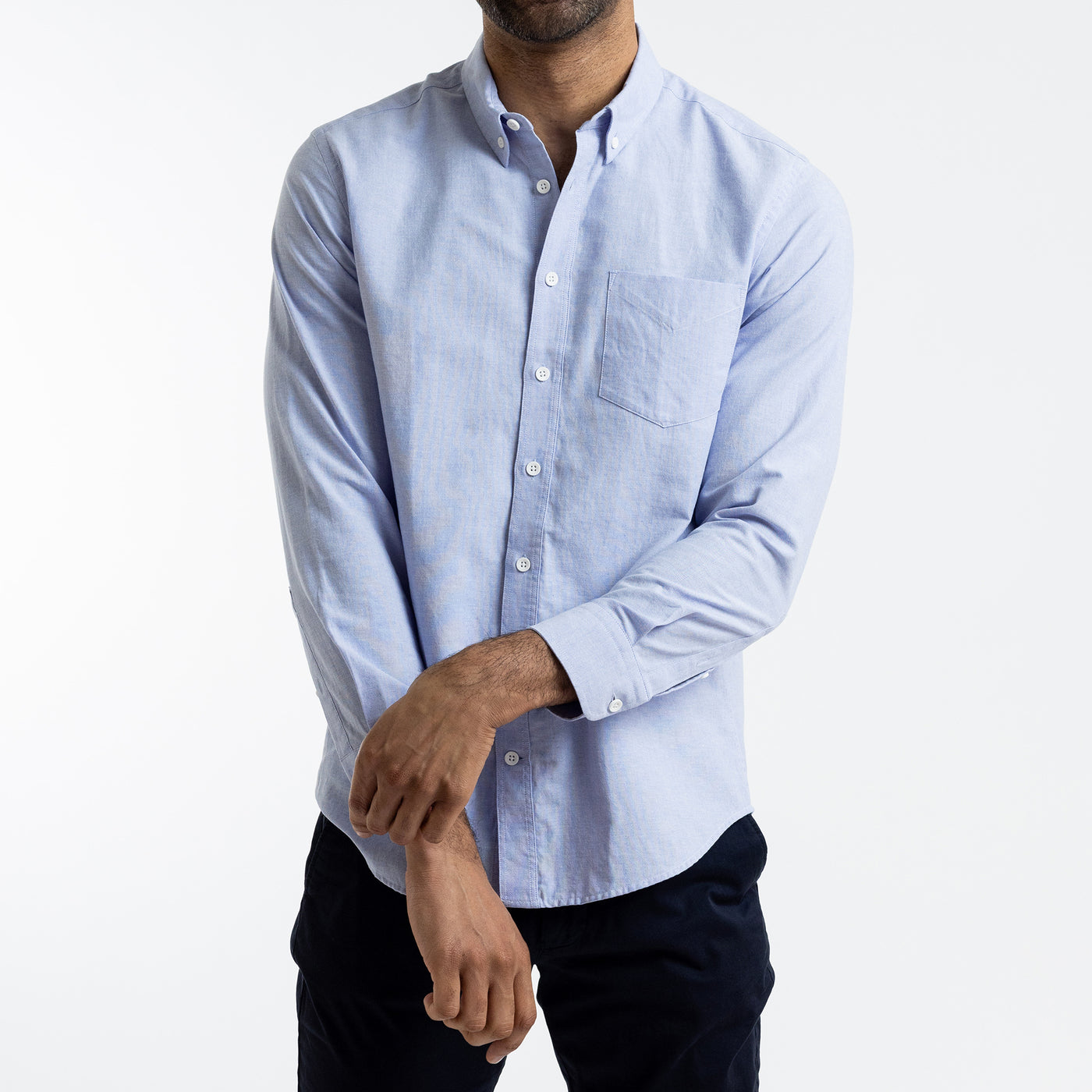 Blue Service Oxford - Dress Your Staff in Style | Stock Mfg. – Stock ...