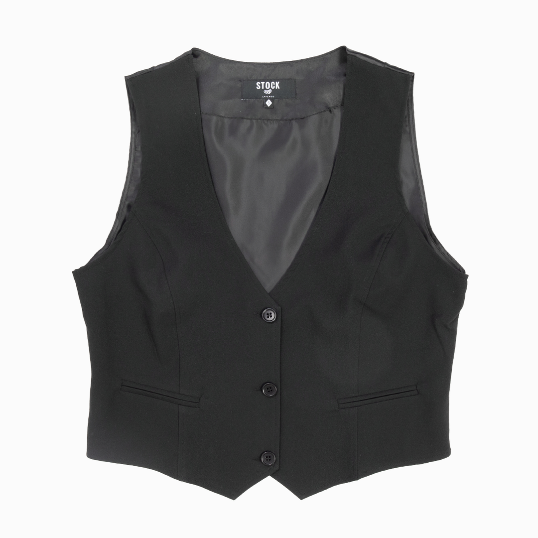 【santaku】 vest Black ベスト ブラック Ｌ Kapok Vest Color: Black | ＋CLOTHET ONLINE