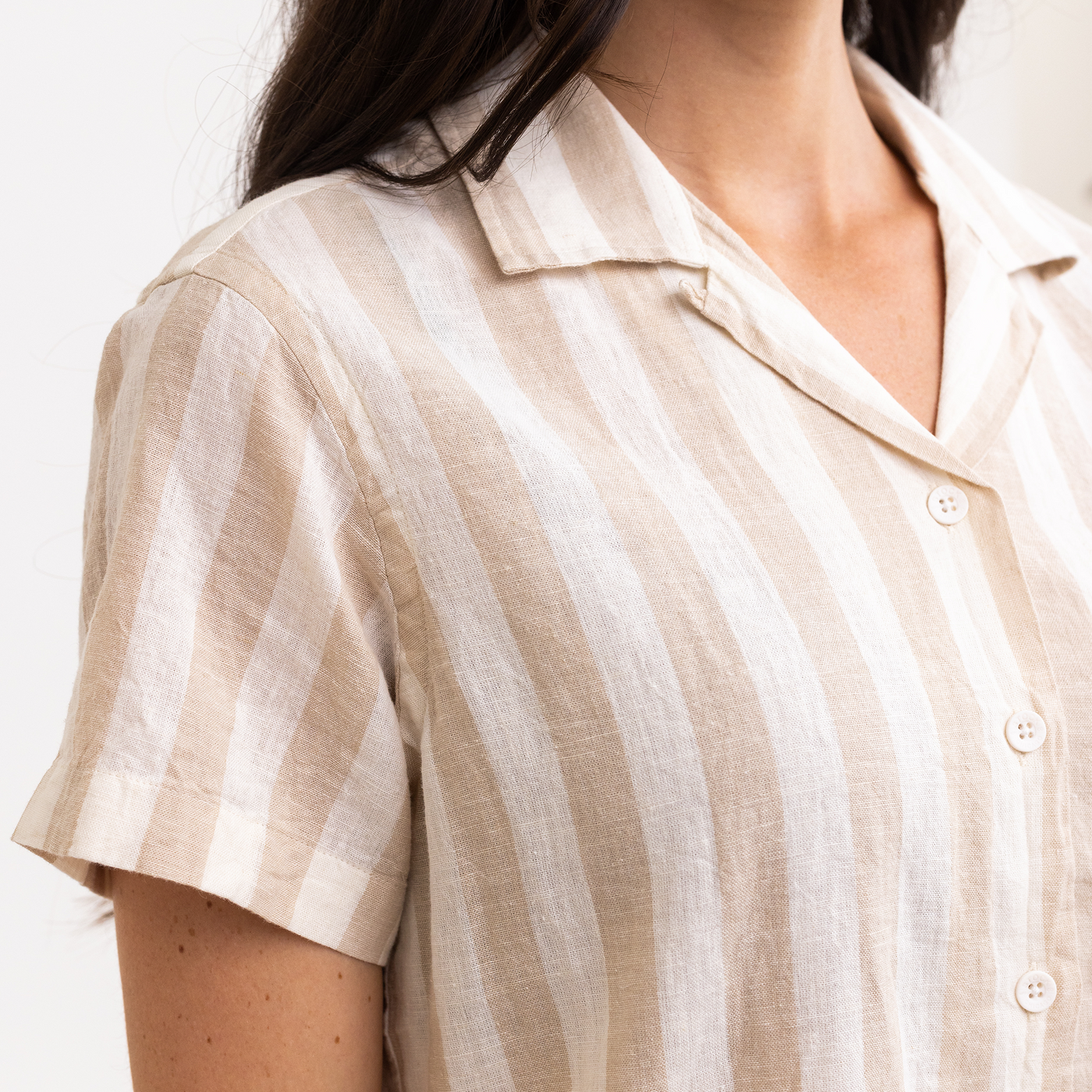 Women's Wheat Striped Cabana Shirt