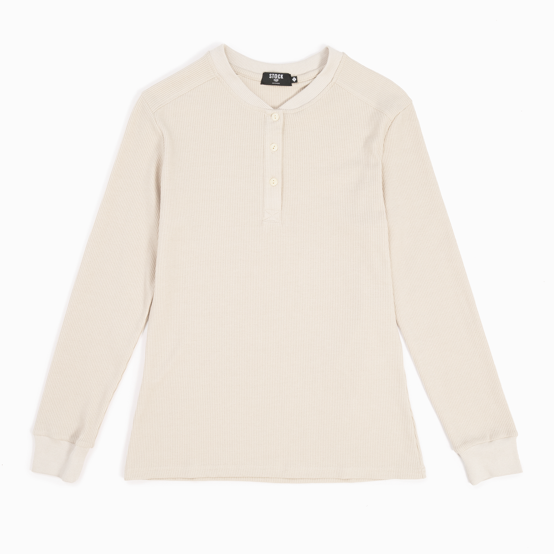 Waffle Knit Henley - The Most Versatile Shirt | Stock Mfg.