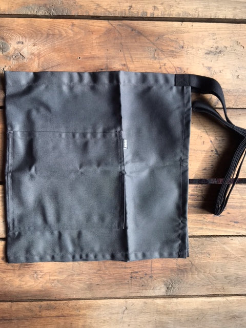 Charcoal Twill Waist Apron